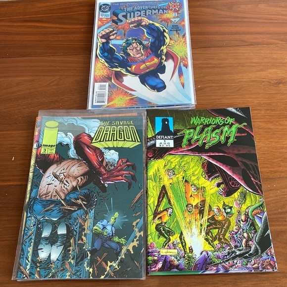 1980s 1990s Comic Book Lot (12 Total) - Picture 2 of 5